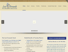 Tablet Screenshot of lfvenetianplaster.com